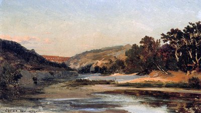 Acquedotto, 1839 da Jean Baptiste Camille Corot